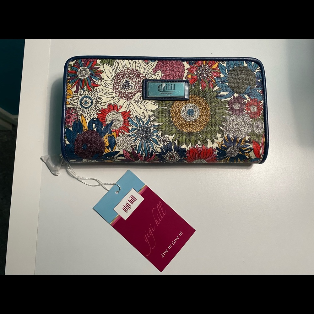 Gigi Hill floral wallet